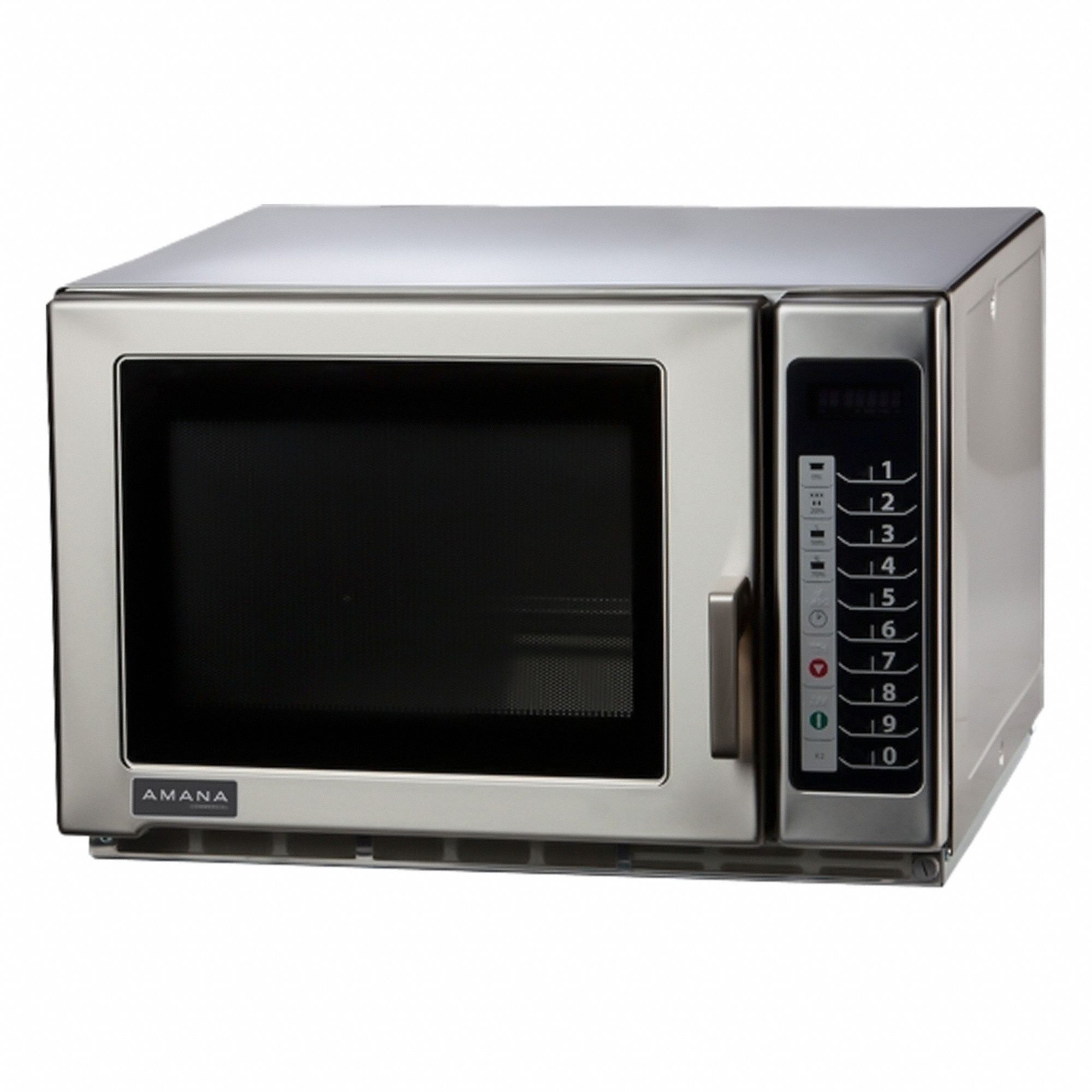 Microwave: Stainless Steel, 1.2 cu ft Oven Capacity, 1, 200 W Cooking Watt, 5 Power Levels