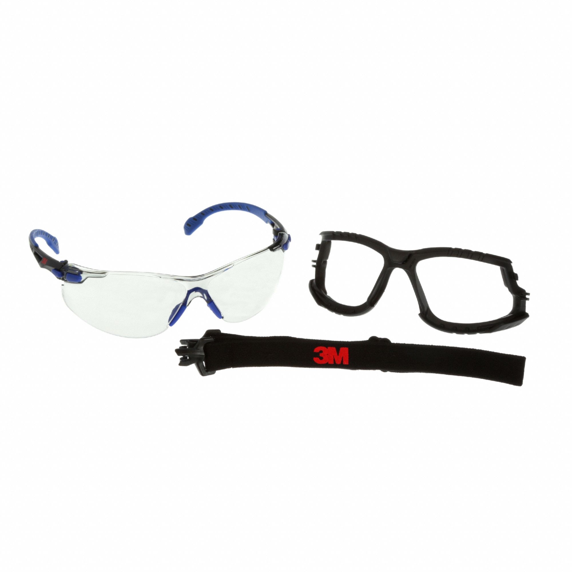 SafetyGoggles Plastic Gray Wraparound