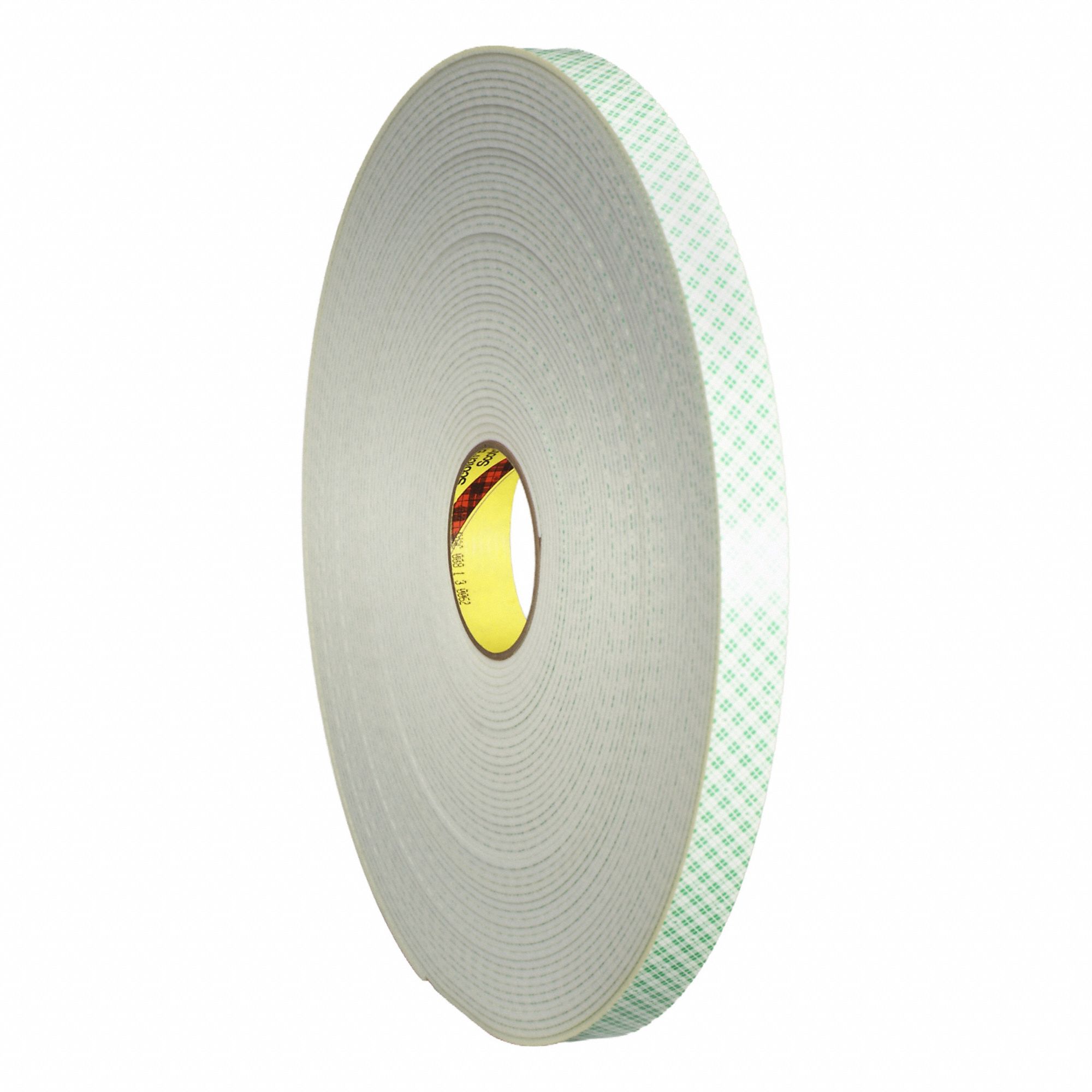 Foam Tape: Conformable, Permanent, 3/4 in Wd, 7 yd Lg, 125 mil Thick, Open, Tan, Acrylic