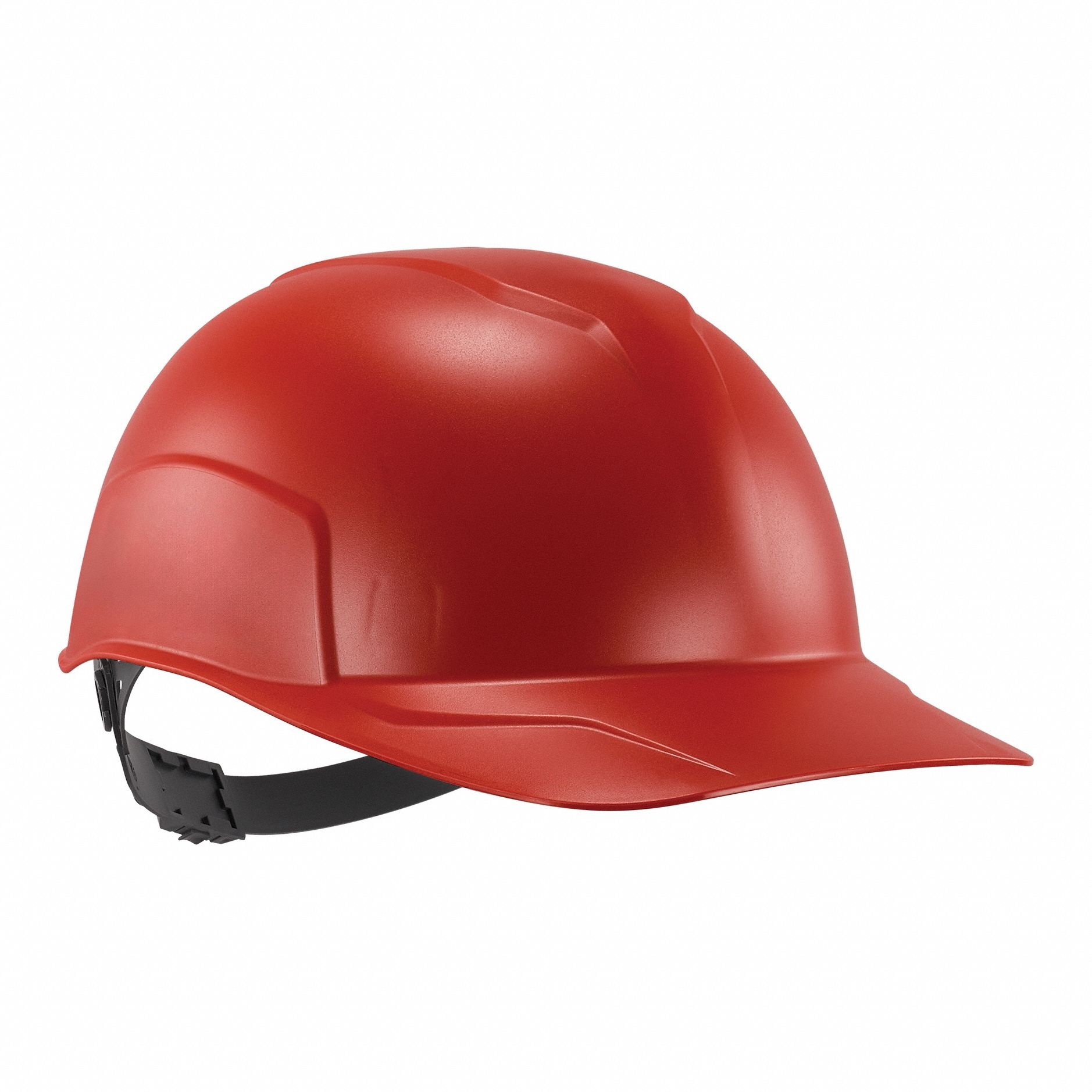 Bump Cap: Red, Ratchet, Polyethylene, SKULLERZ BY ERGODYNE, Solid