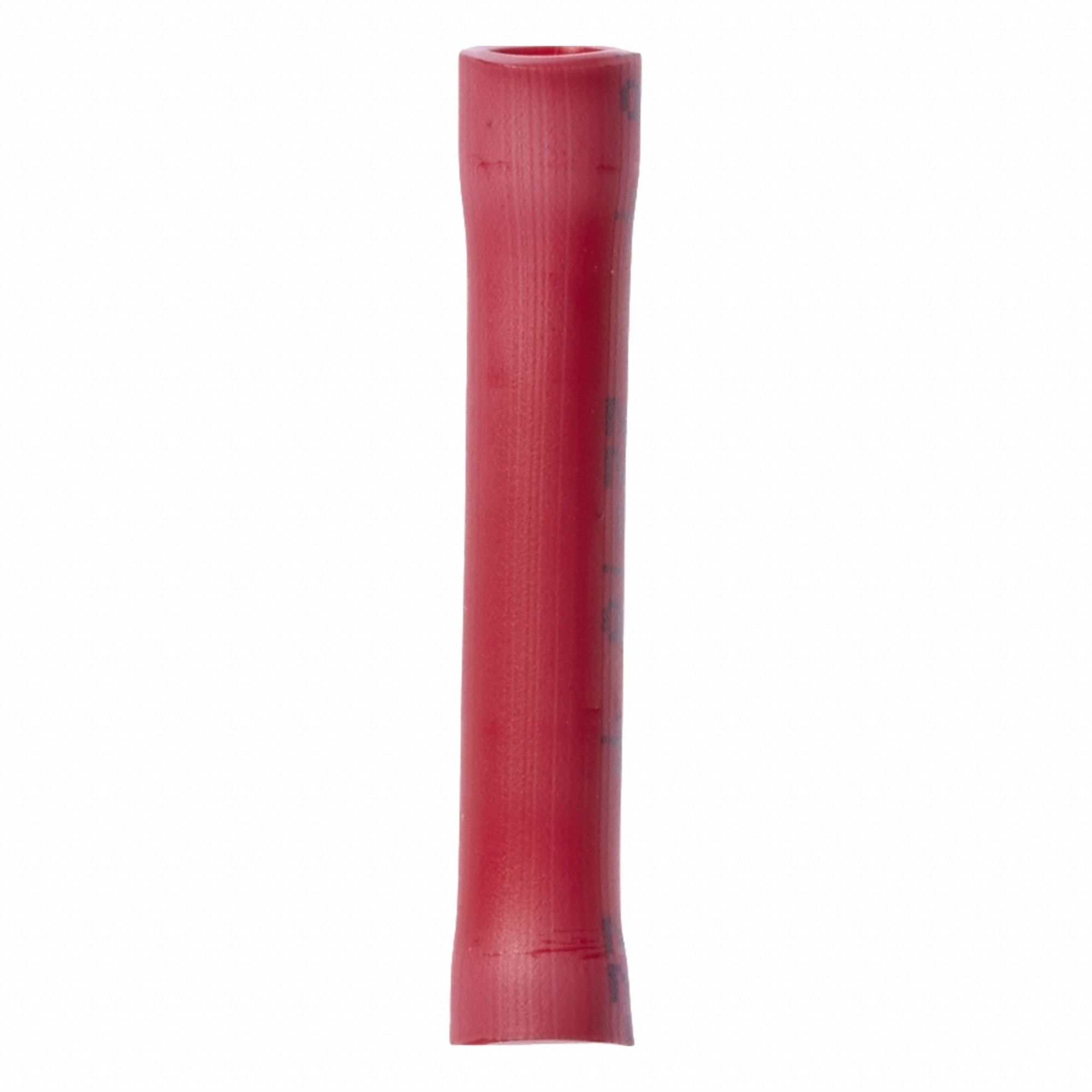 ButtSpliceConnector Red 18AWGMax PK100