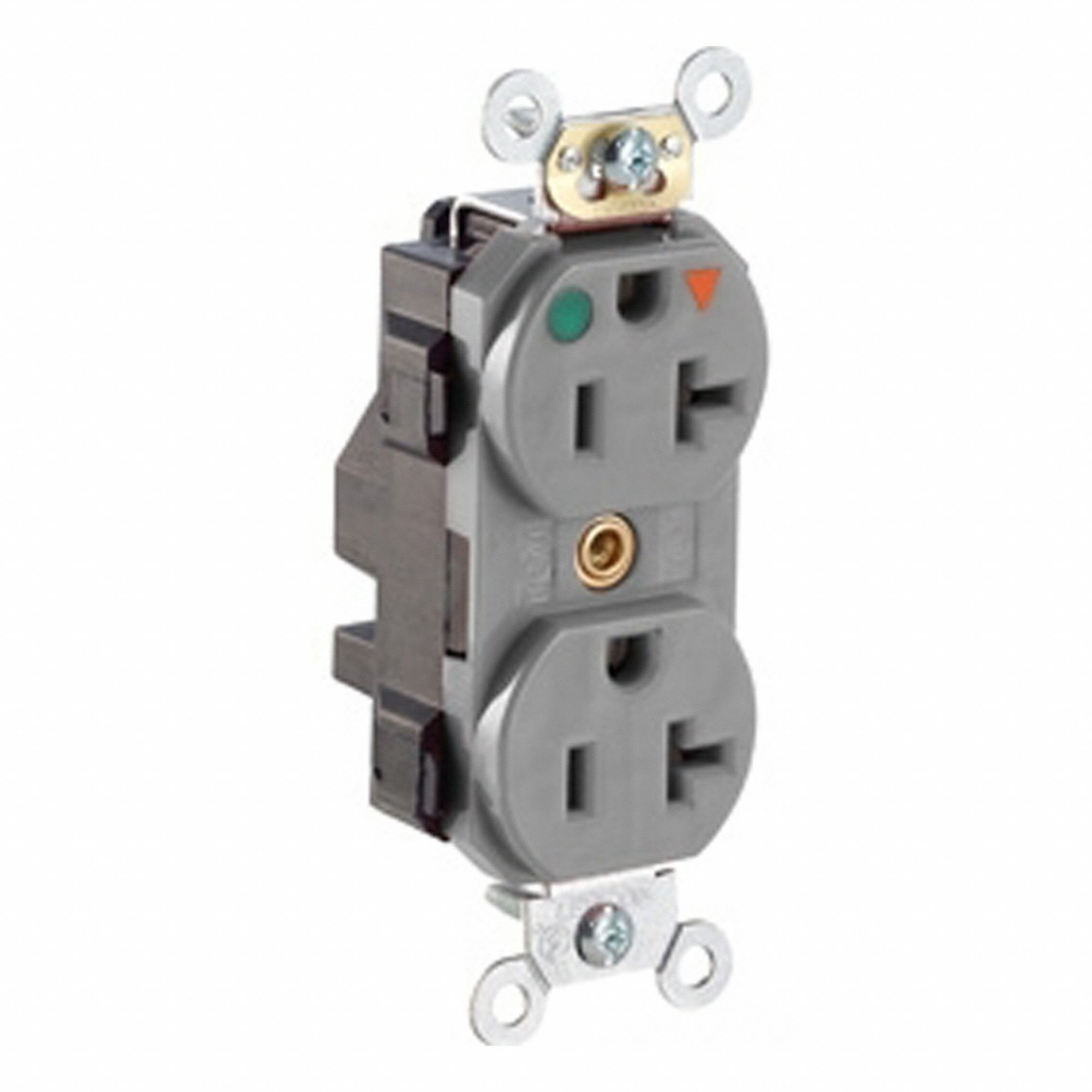 Lev-Lok HG/IG Dup 20A 125V Gry