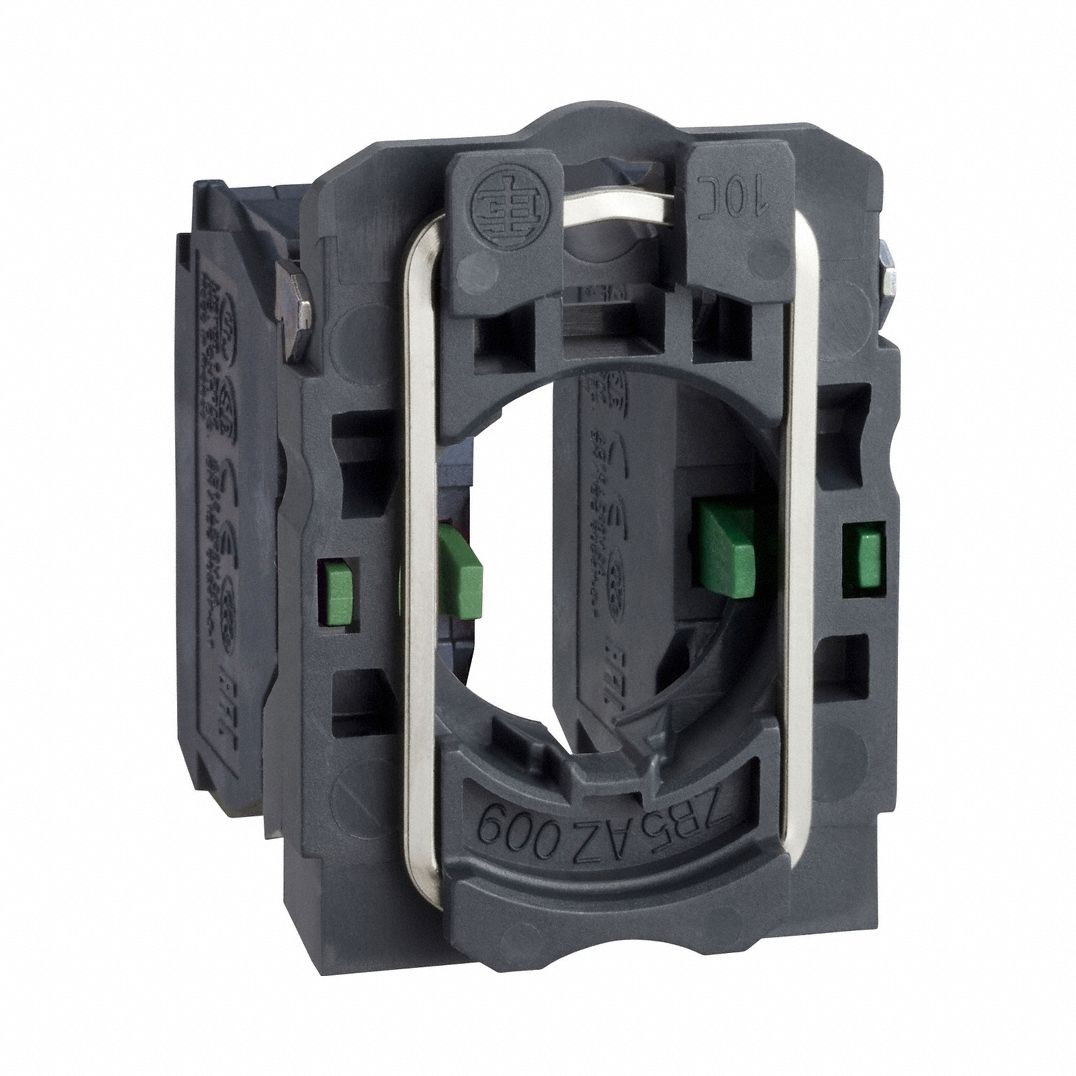 Contact Block: 22 mm Panel Mounting Size, 2NO, Momentary, ZB5 Series