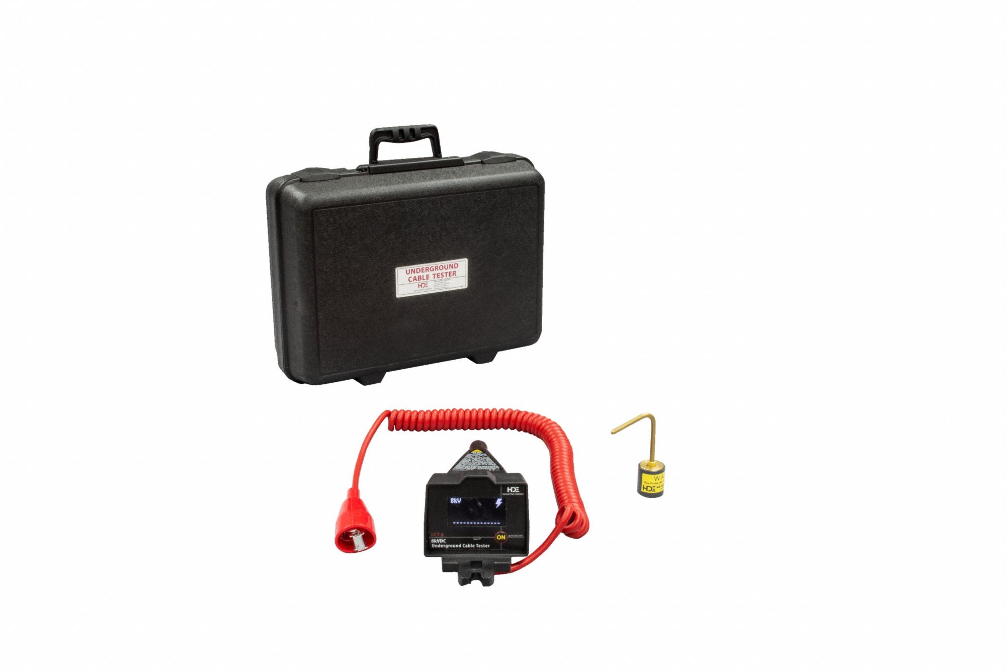 Cable and Insulation Tester: 1, 500 ft Max Fault Locating Dp, 60 Hz Max Freq Measurement, Light