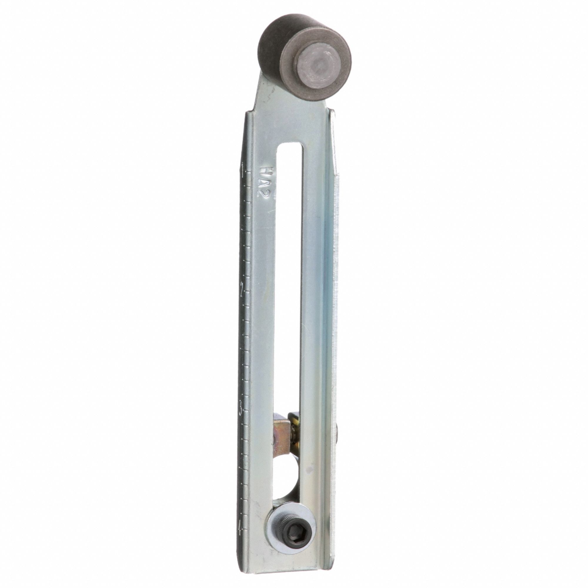 Limit Switch Lever Arm: Roller Lever, Adj, 4 in Arm/Operator Lg - Max
