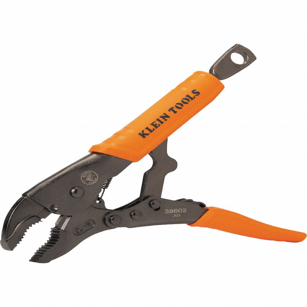 Locking Pliers Curved Jaw 10-Inch