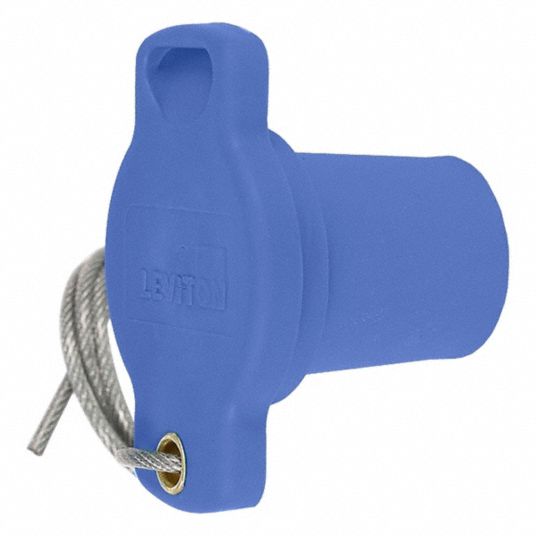 For Male Devices, Blue, Protective Cap - 860FC9|16P21-UB - Grainger