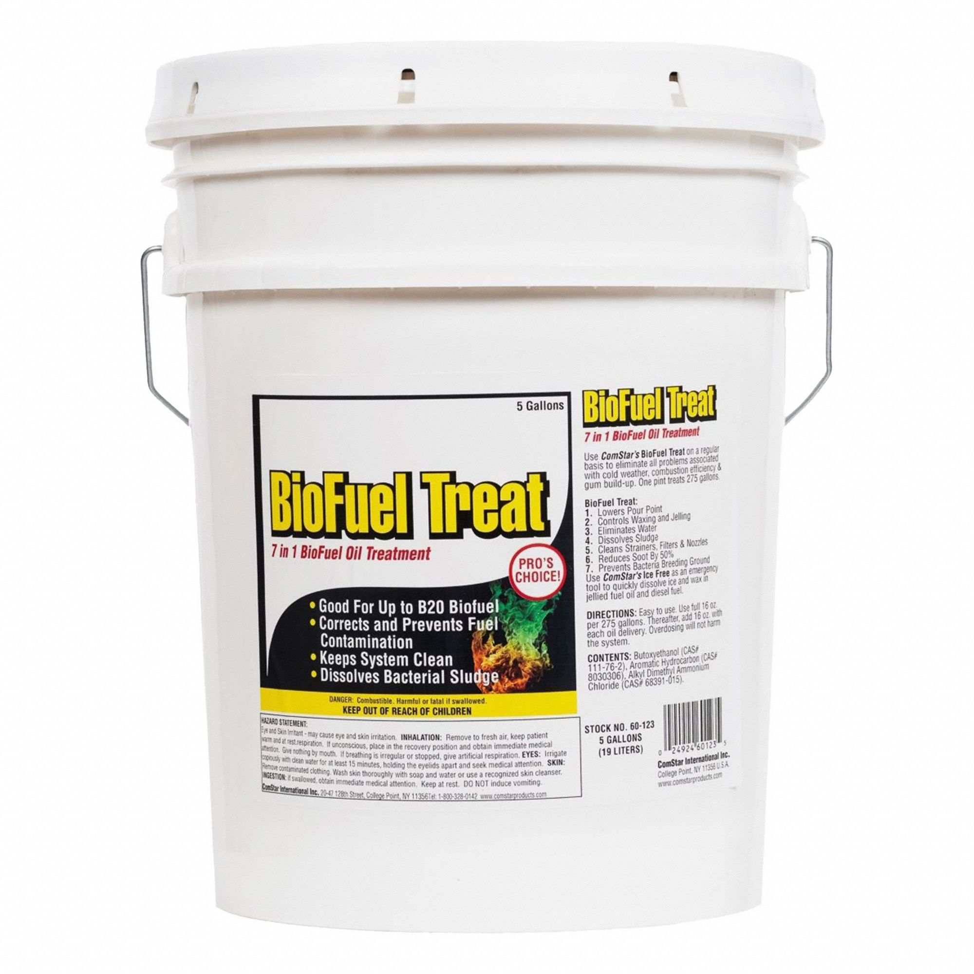 Fuel Additive: 55 gal, Ethanol Blend Compatible, BioFuel Treat Series