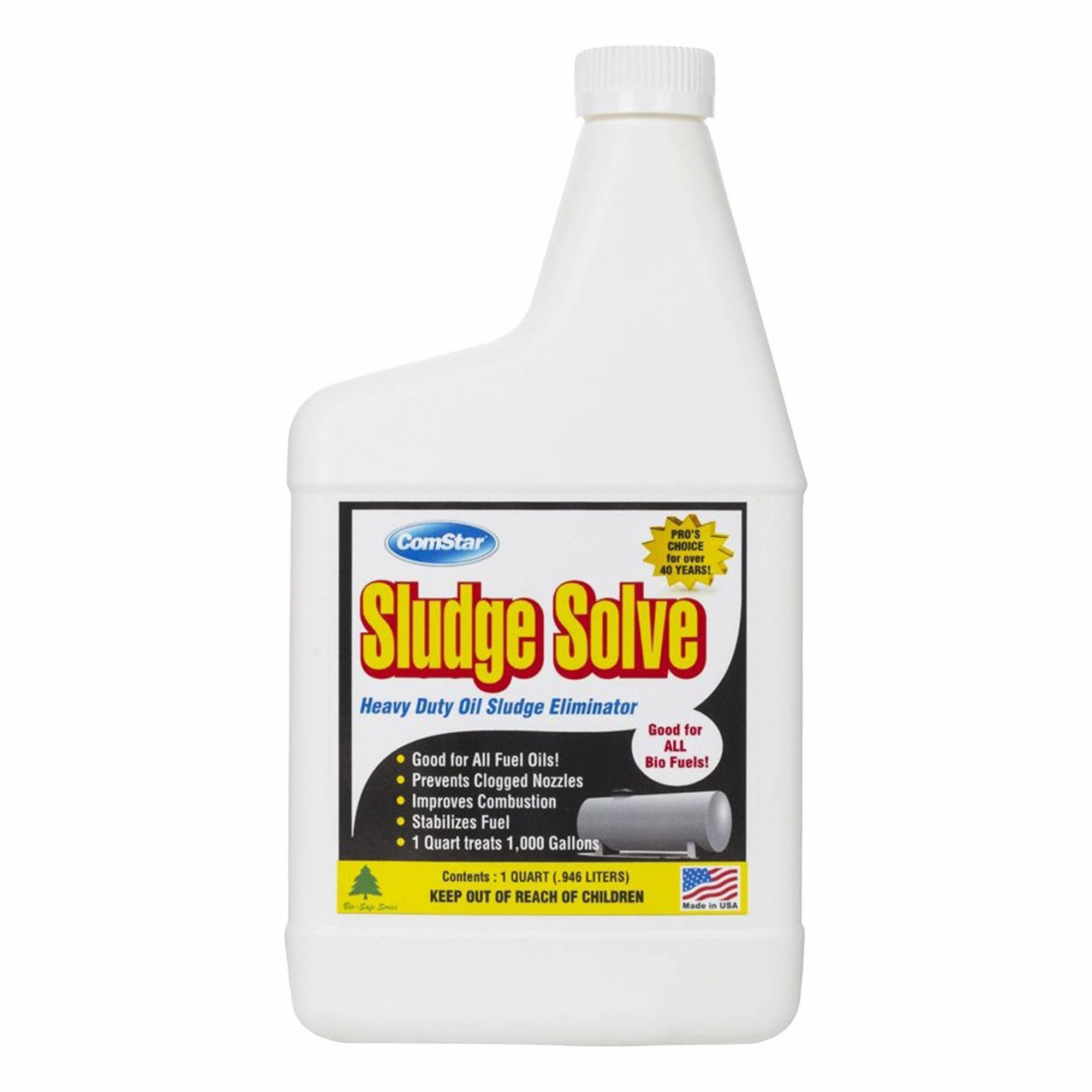 HD Sludge Eliminator: 1 qt, Fuel Oil Compatible, Sludge Solve Series