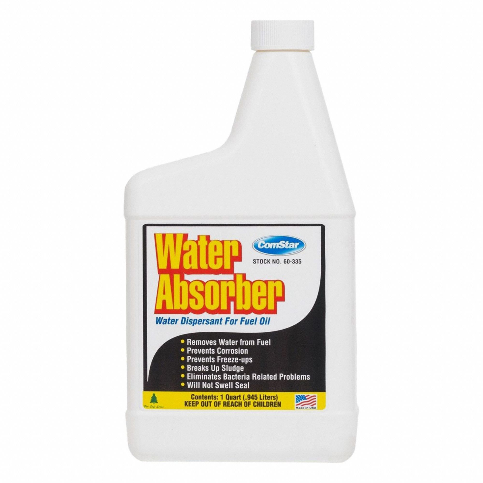 Water Dispersant for Fuel Oil: 1 qt, Fuel Oil Compatible