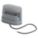 LICENSE PLATE LIGHT, INCANDESCENT, CLEAR, OVAL, 2 IN OVERALL DIAMETER, PIGTAIL