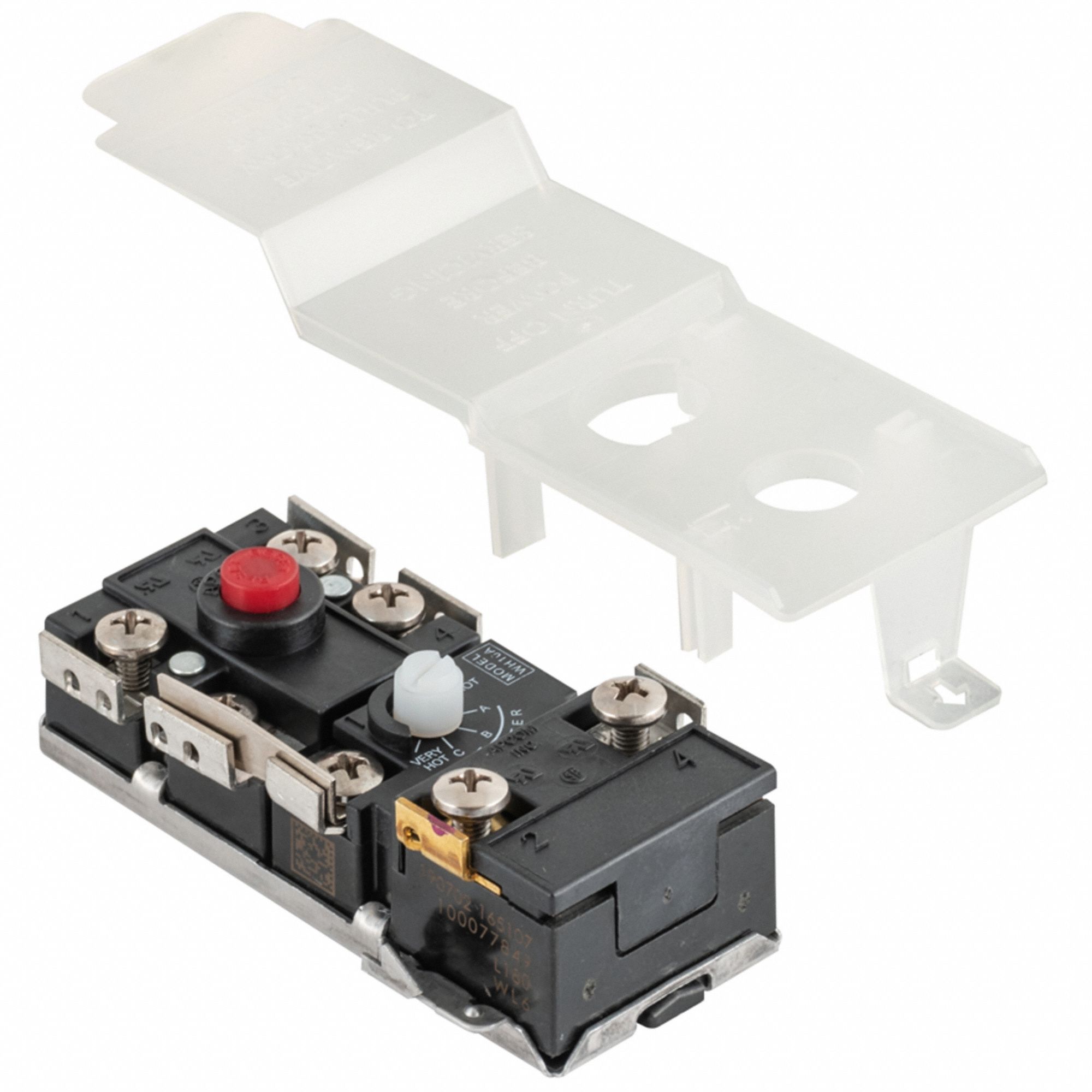 DoubleThrow Limit Control/Thermostat: Mfr Part # 60075, 110°F to 160°F