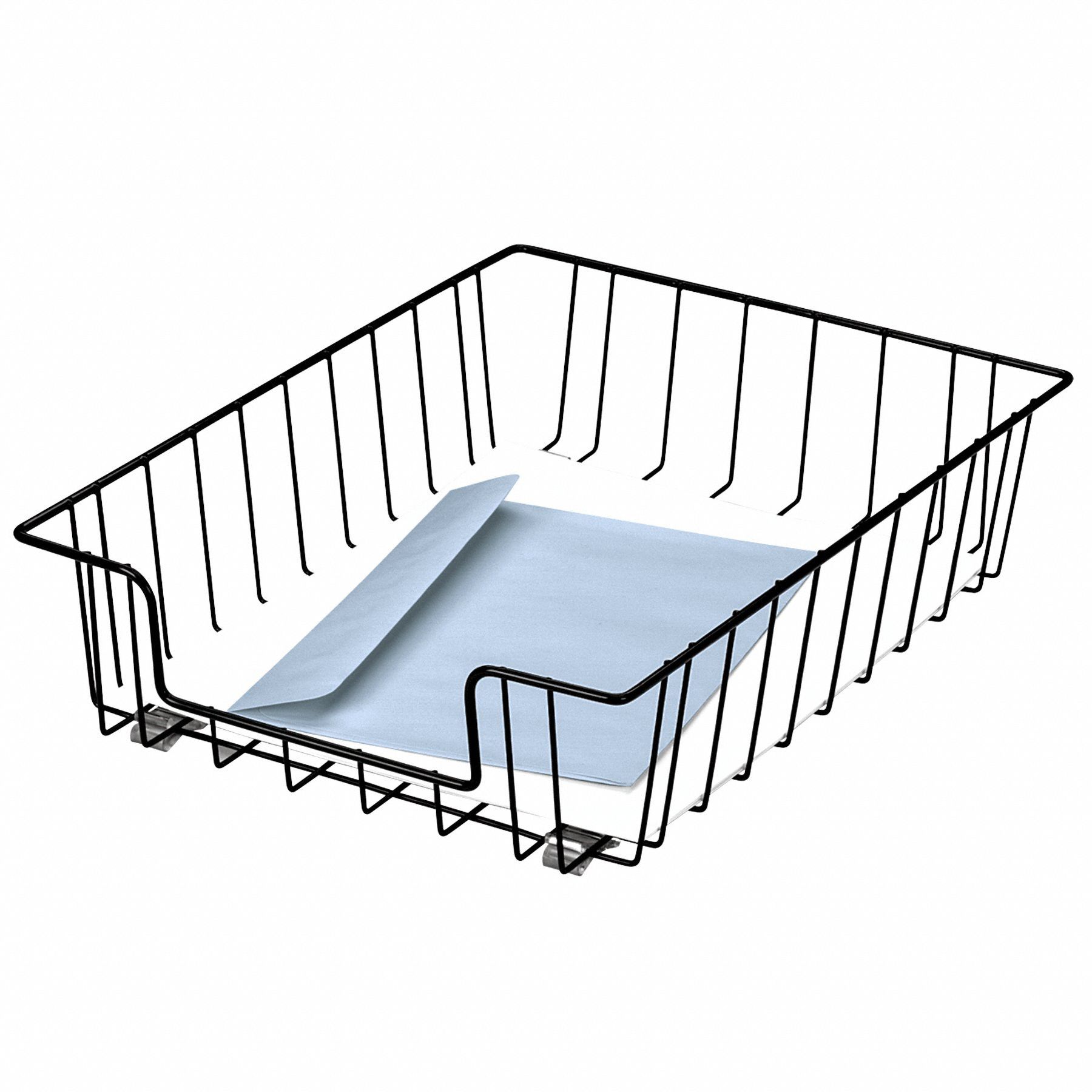 Letter Tray Black 3 in H