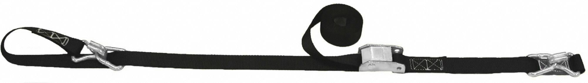 M6925 Tie Down Strap Wire-Hook Black