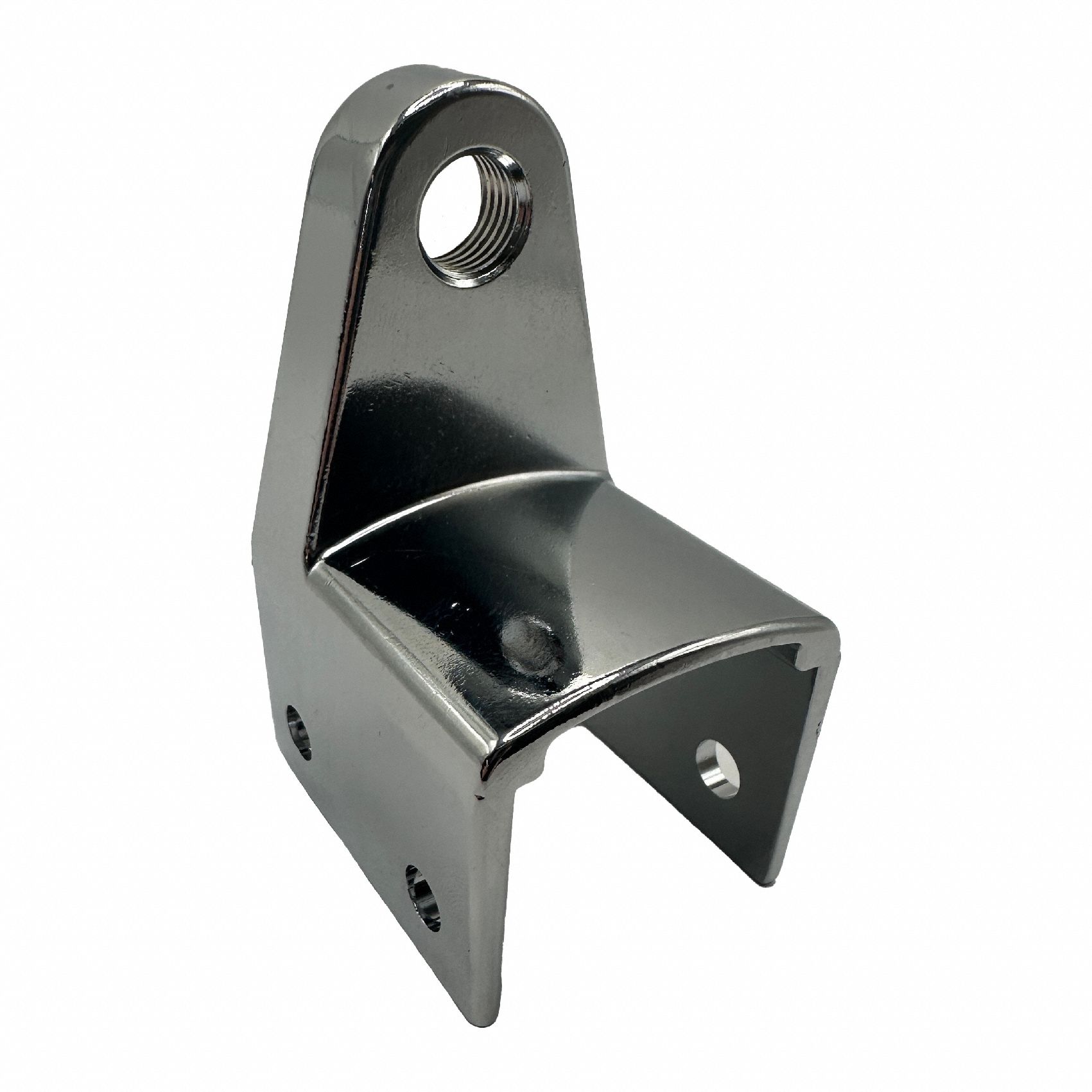 HADRIAN Hinge Wrap: Chrome Zamac, Chrome-Plated, 1 7/8 in Overall Ht, 1 1/4 in Overall Wd (MPN 601350). Key specifications — Compatible Partition Material: Stainless Steel; Material: Chrome Zamac; Finish: Chrome-Plated; Component Type: Hinge Wrap; Brand: HADRIAN.