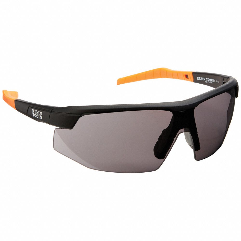 Standard Safety Glasses,  Gray Lens