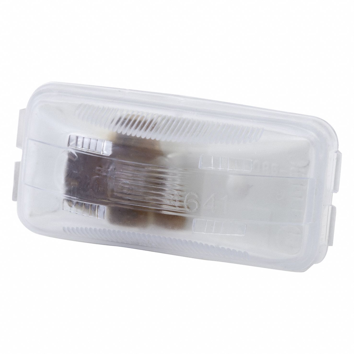 UTILITY LIGHT, COURTESY LIGHT, INCANDESCENT, CLEAR, RECTANGULAR, 2 CP MAX BRIGHTNESS, PIGTAIL