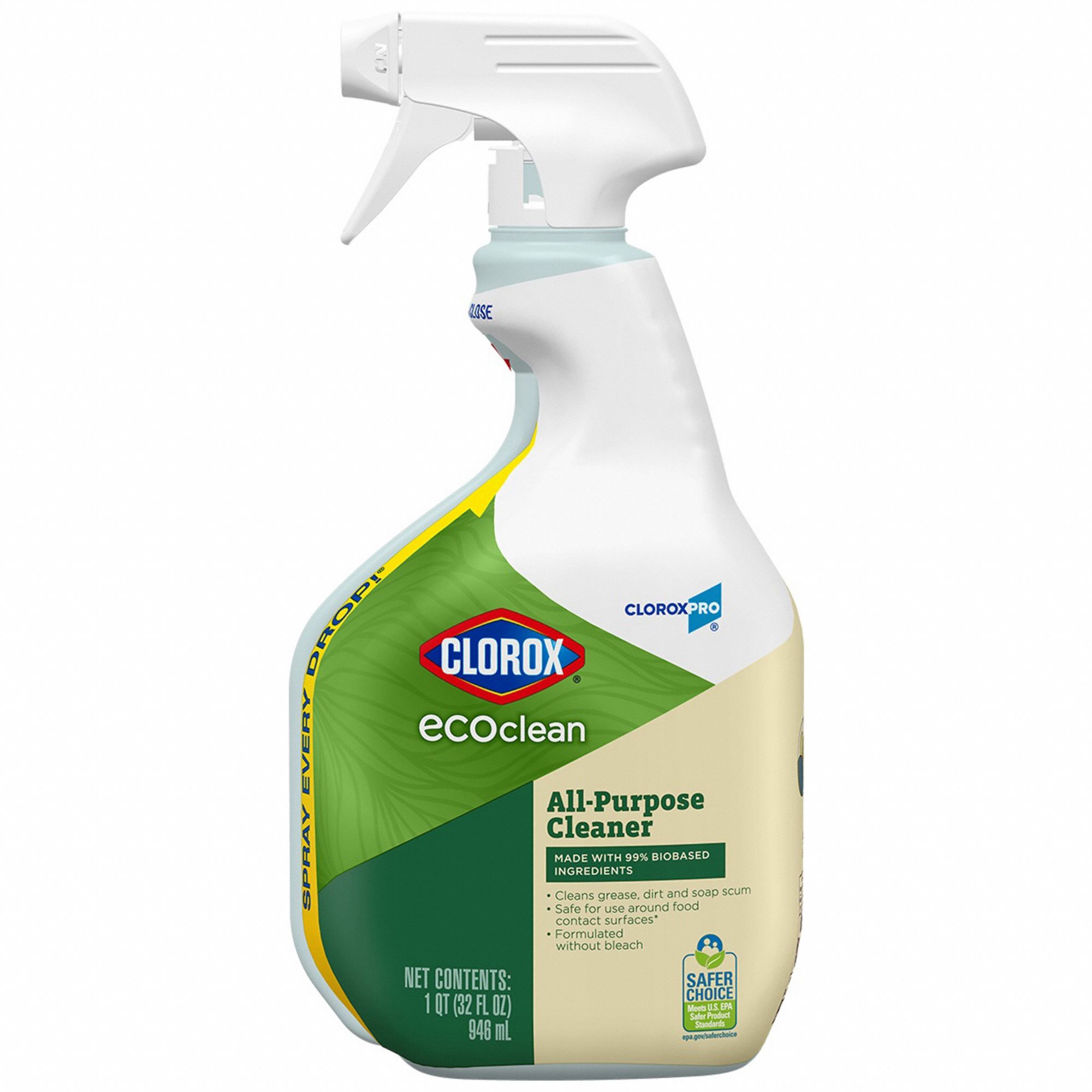 CLOROX, Trigger Spray Bottle, 32 oz Container Size, All Purpose Cleaner
