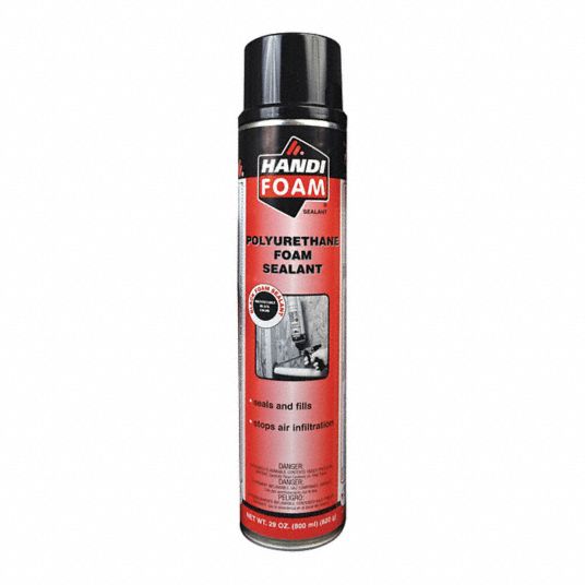 HANDIFOAM Gun Foam, Sealant, 29 oz, Black 603H81P30295 Grainger