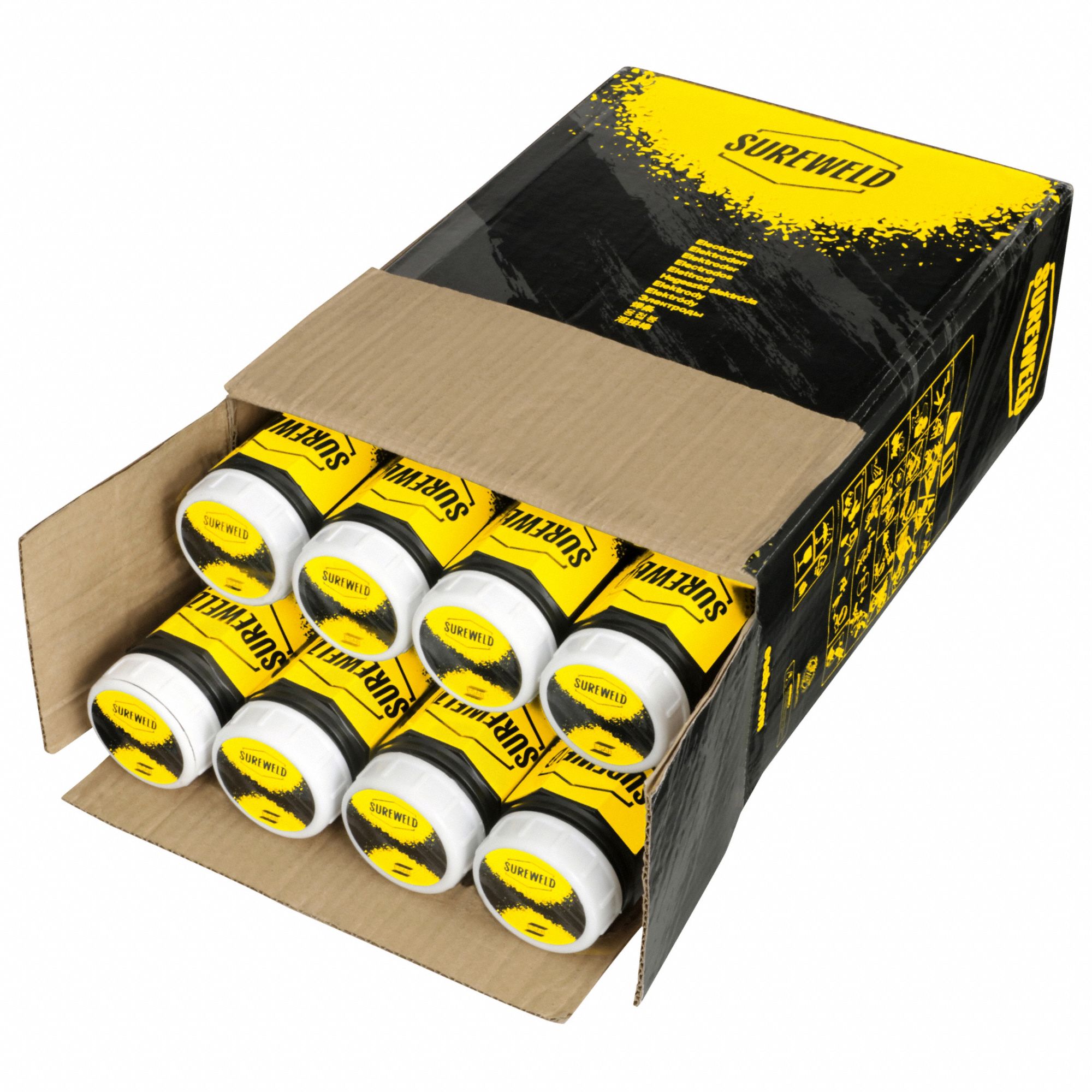ESAB Stick Electrode: Stainless Steel, E308L-16, 1/8 in x 14 in, 0.125 lb, 308L-16 (MPN 6041313030). Key specifications — Yield Strength (As Welded): 70 ksi; Series: 308L-16; Brand: ESAB; Tensile Strength (As Welded): 81 ksi.