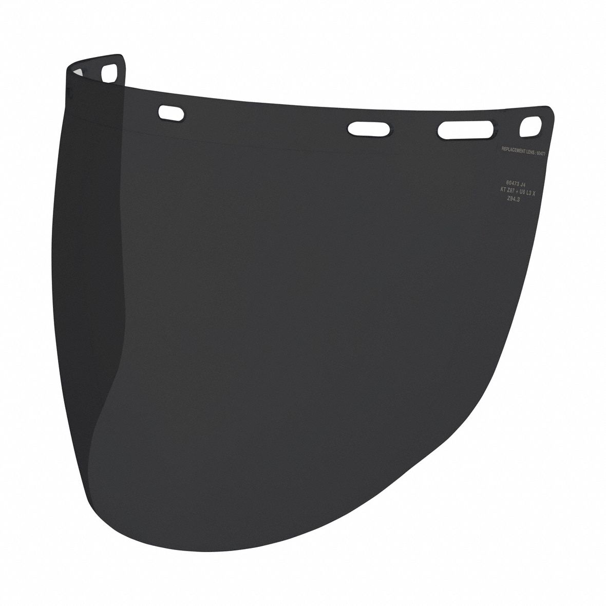 Face Shield,  Rpl Lens,  Cap Style,  Gray