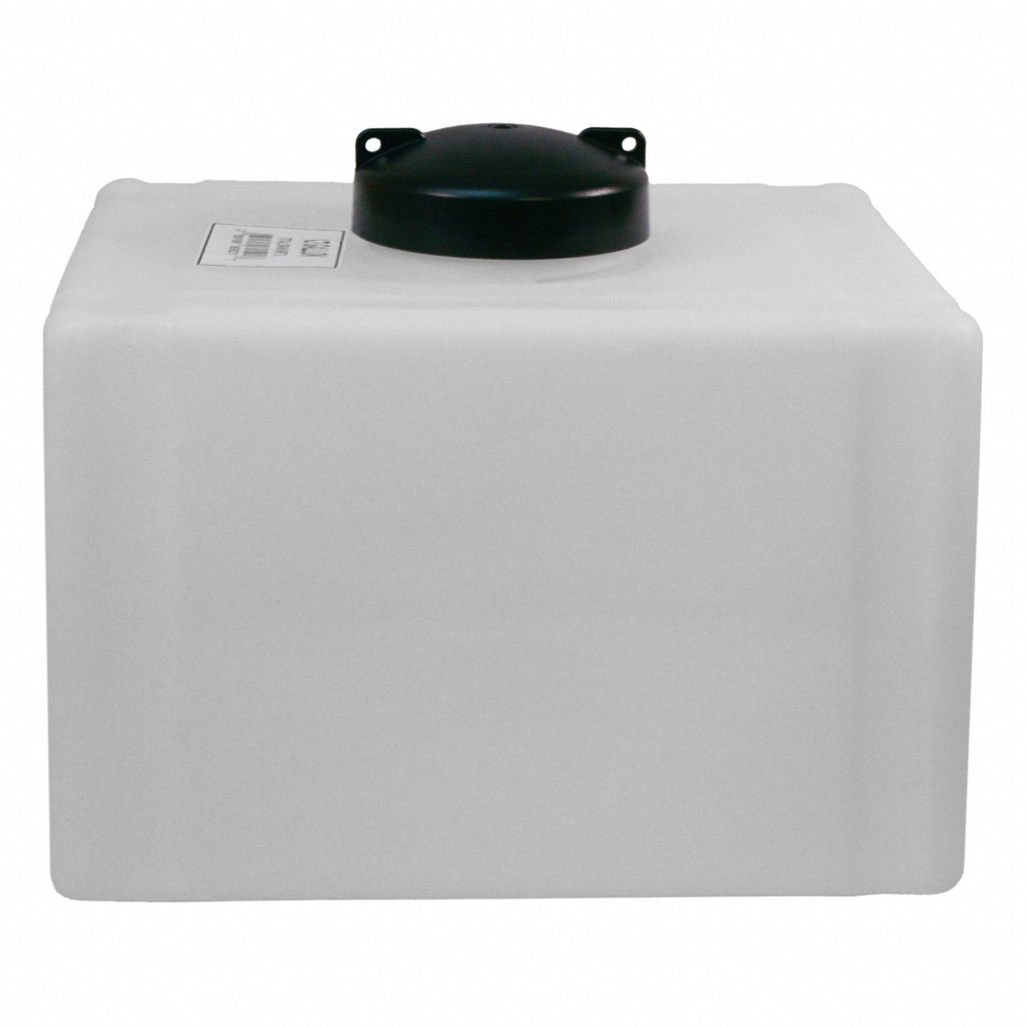 Utility Tank: 12 gal, Closed Top, 18 in x 14 in, 5 in Fill Opening Dia, 15 in