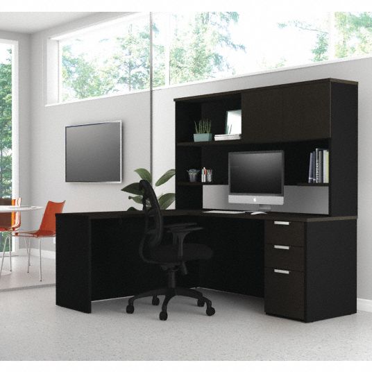 Bestar desk deals with hutch