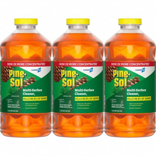 Pine-sol, Bottle, 80 Oz Container Size, Multi-surface Cleaner - 820f78 