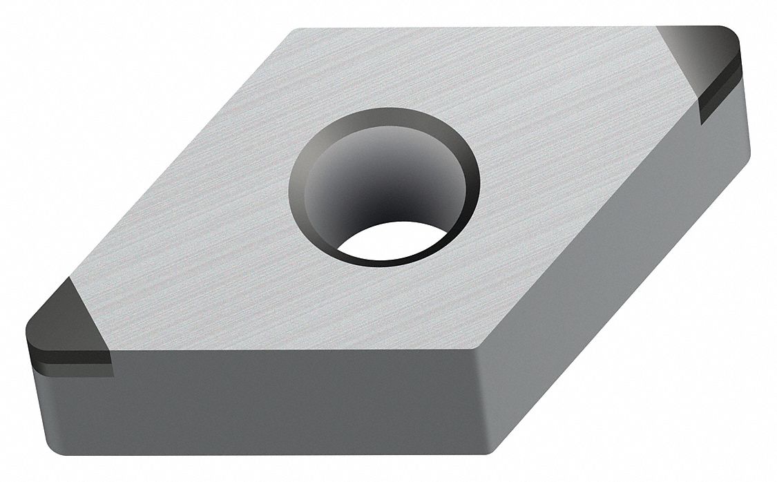 Diamond Turning Insert: DNGA Insert, Neutral, 1/4 in Thick, 1/32 in Corner Radius, WBK20