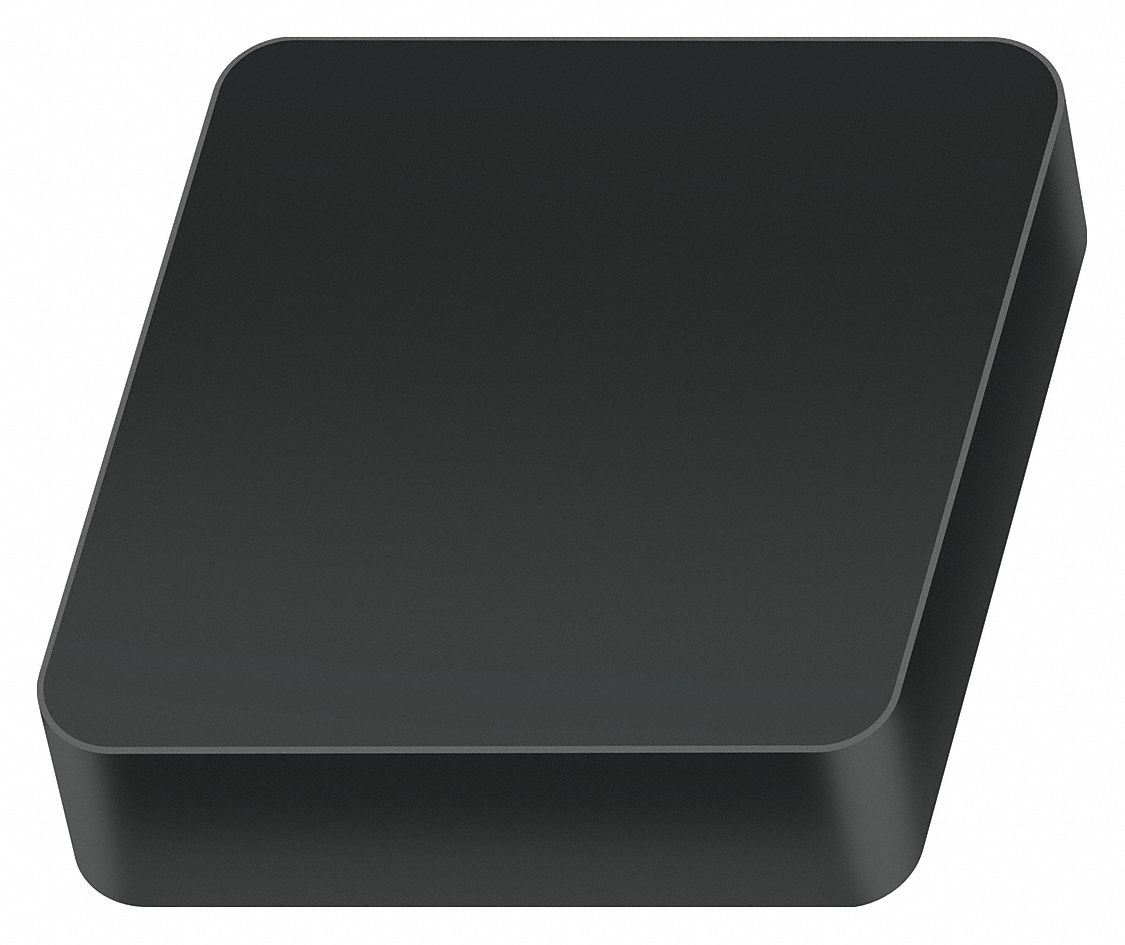 Diamond Turning Insert: CNGN Insert, Neutral, 3/16 in Thick, 0.0630 in Corner Radius, WBK30