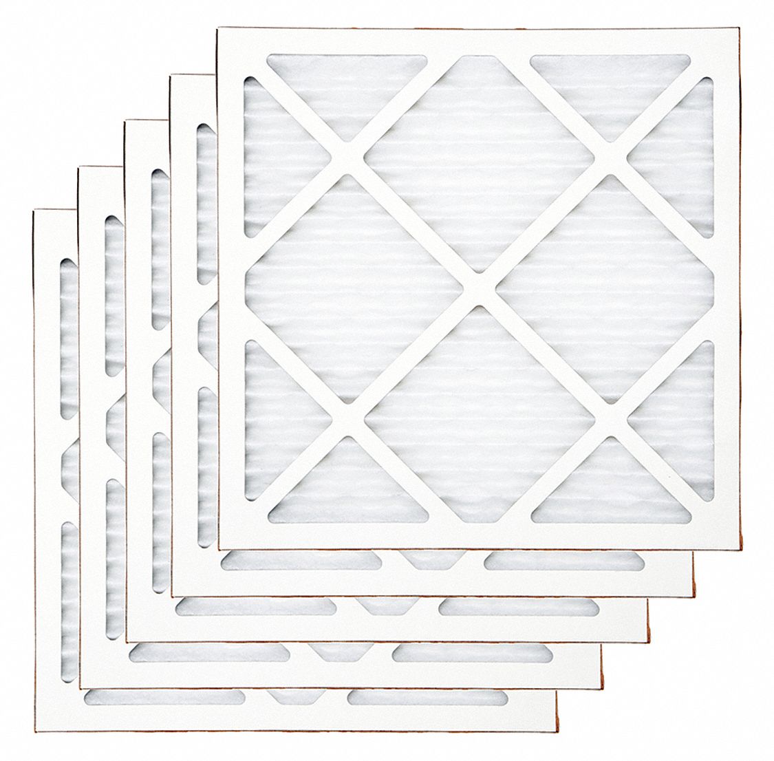 Air Scrubber Filter: Pleated, MERV 7, 99.97% Filter Efficiency, 5 PK