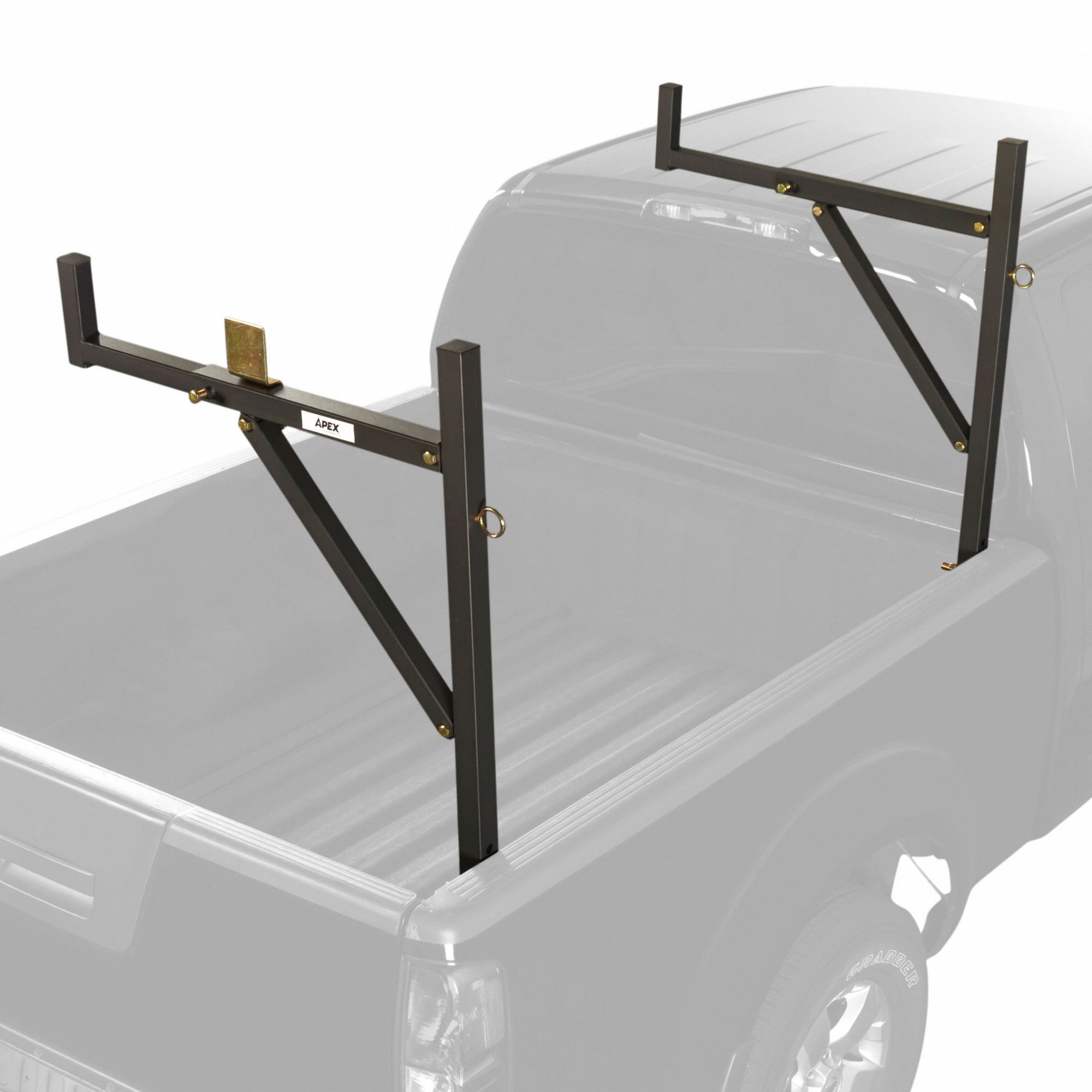APEX Truck Ladder Rack 250 lb Max Load Capacity, 49 1/2 in to 52 in