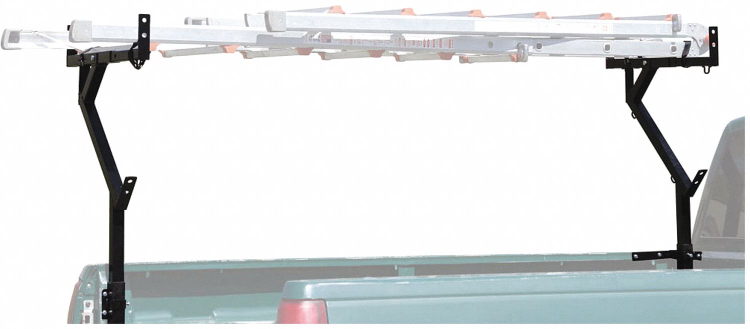 250 lb Max Load Capacity, 1 3/4 in, Truck Ladder Rack - 60AG61|TLR-3-V2 ...
