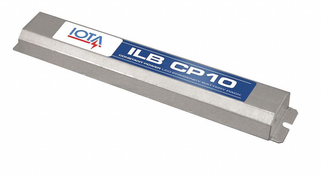 IOTA ENGINEERING, 120 to 277V AC, 10 W Max. Bulb Watts, LED Emergency