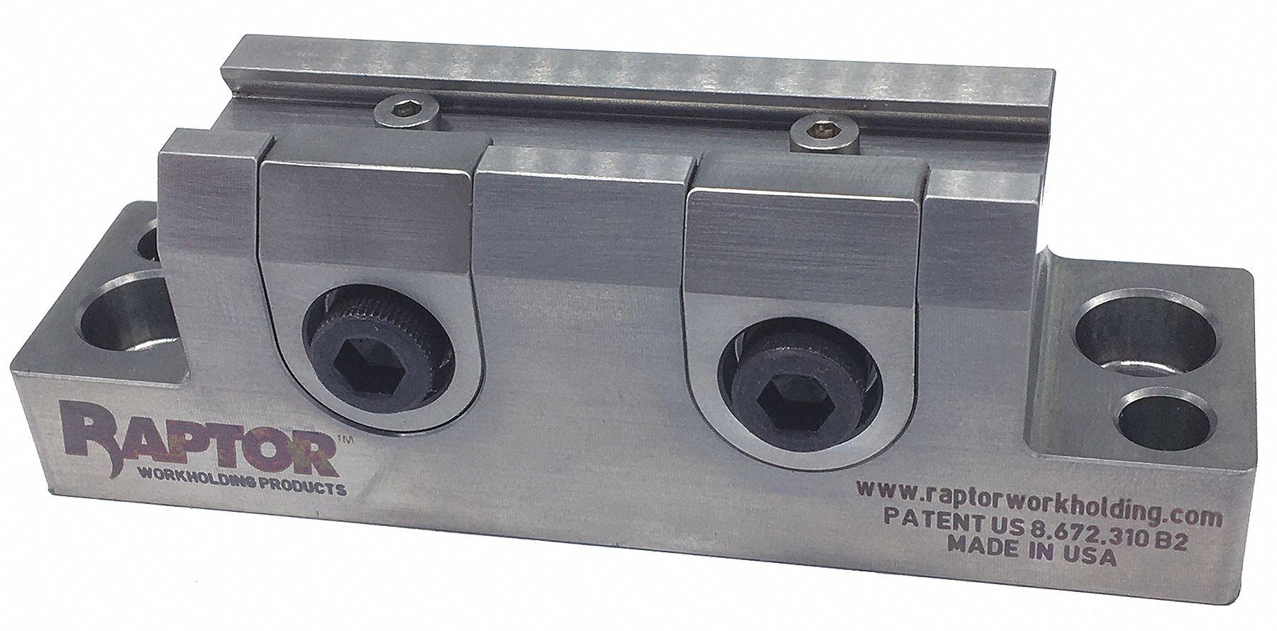 3/8 SS DOVETAIL FIXTURE - DOUBLE CLAMP