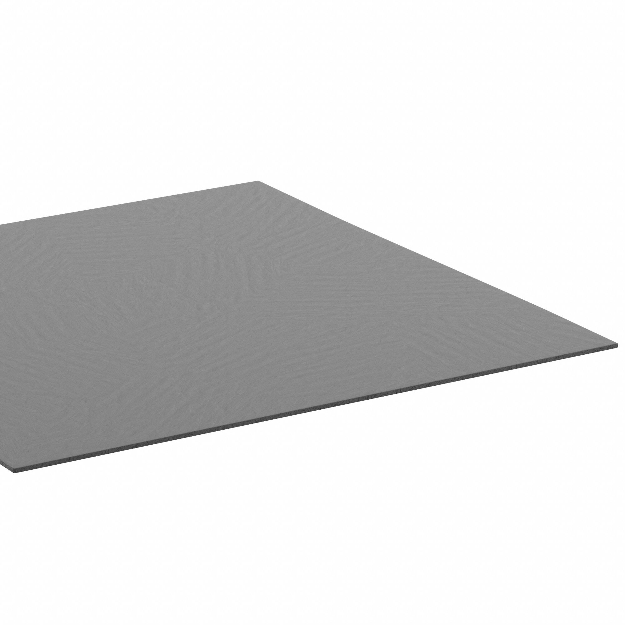Foam Sheet: Std, 1/16 in Thick, 12 in x 12 in, Black, Semi-Closed Cell, Plain, -70°F to 250°F