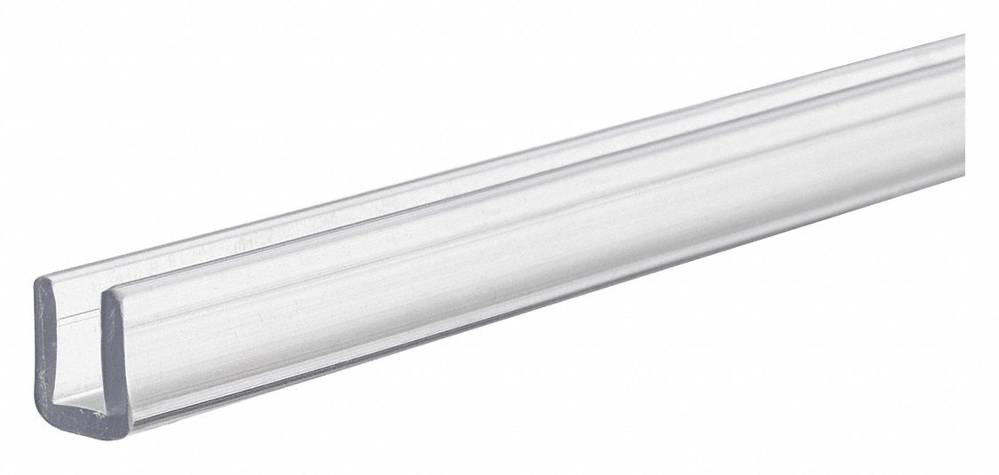 Plastic U-Channel Edge Trim Rigid PVC Jifram Extrusions, 45% OFF