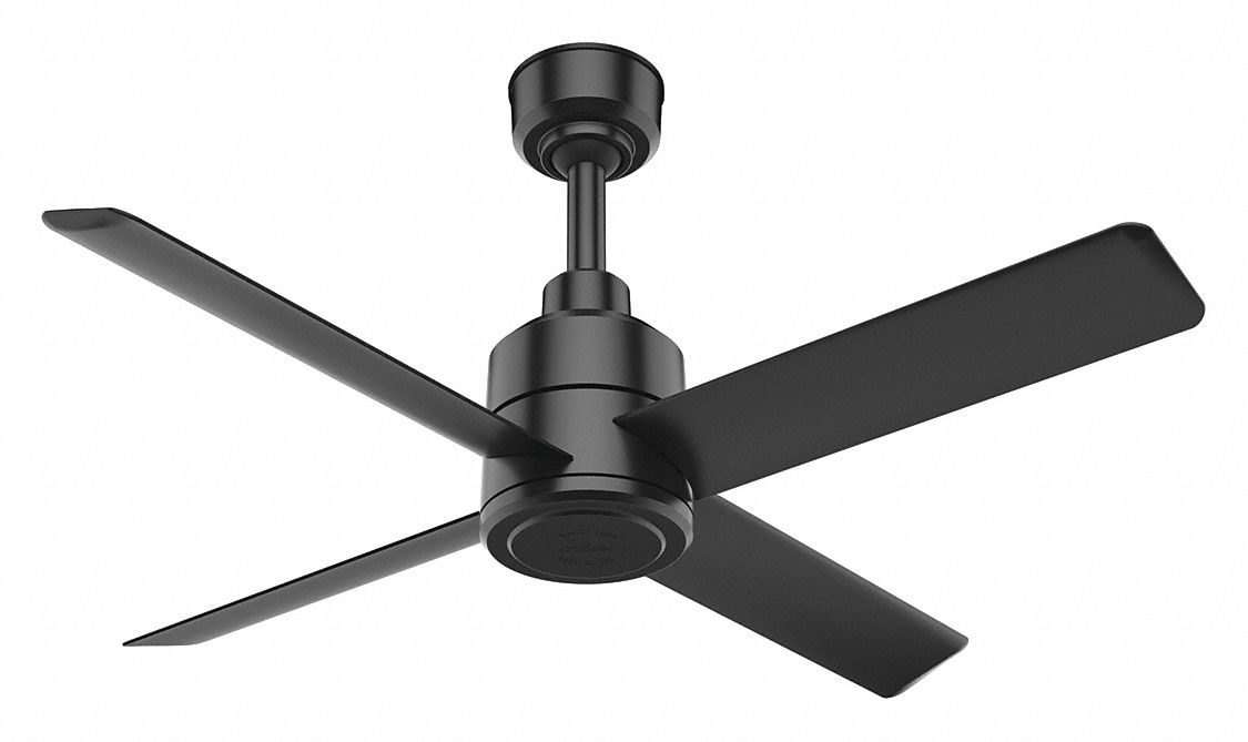 HUNTER Commercial Ceiling Fan, 60 in, Number of Blades 4, Number of