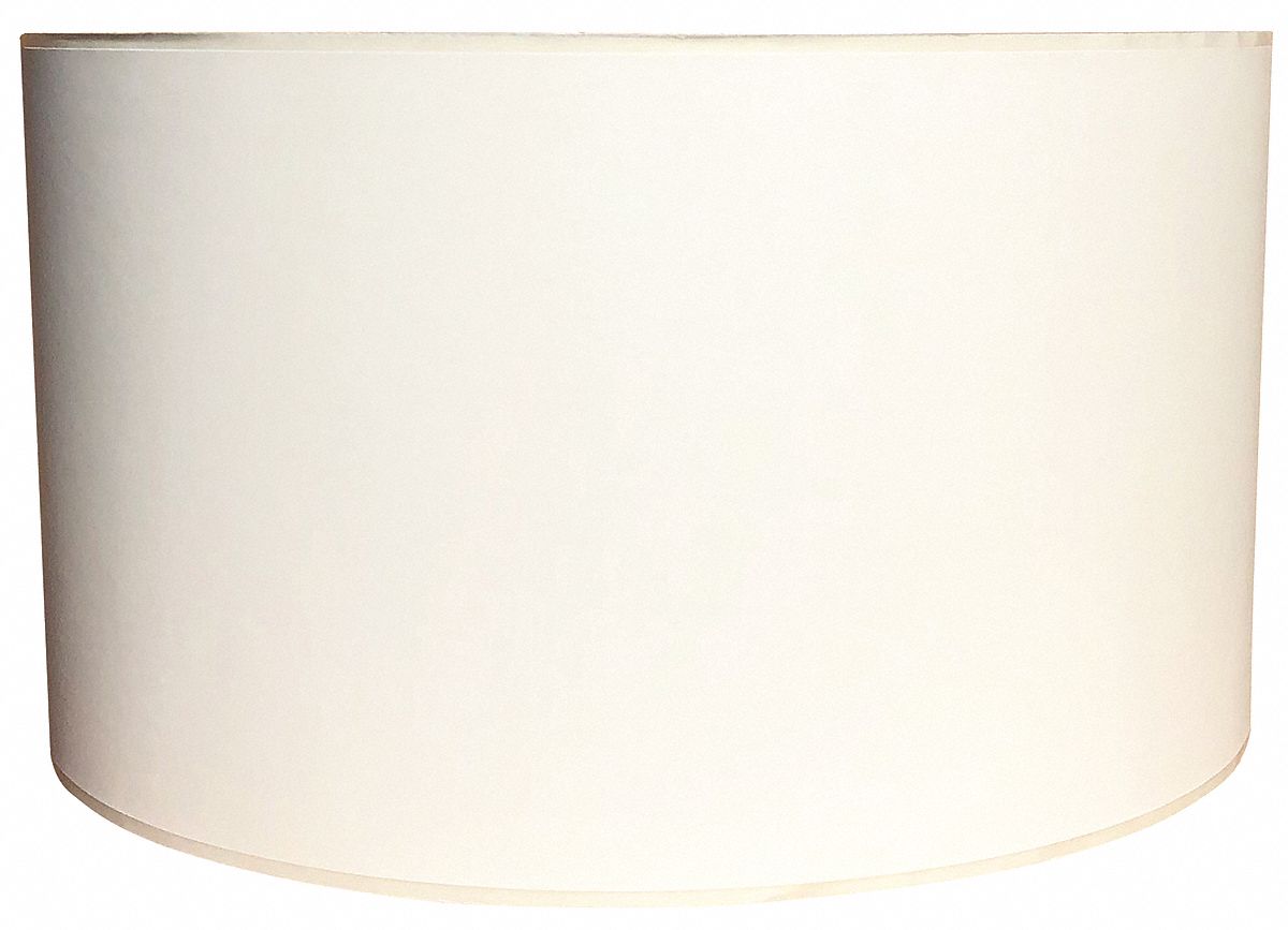 Barcode Printer Label: 4 in Label Wd, 1 in Label Ht, White, 3 in Core Dia., Matte