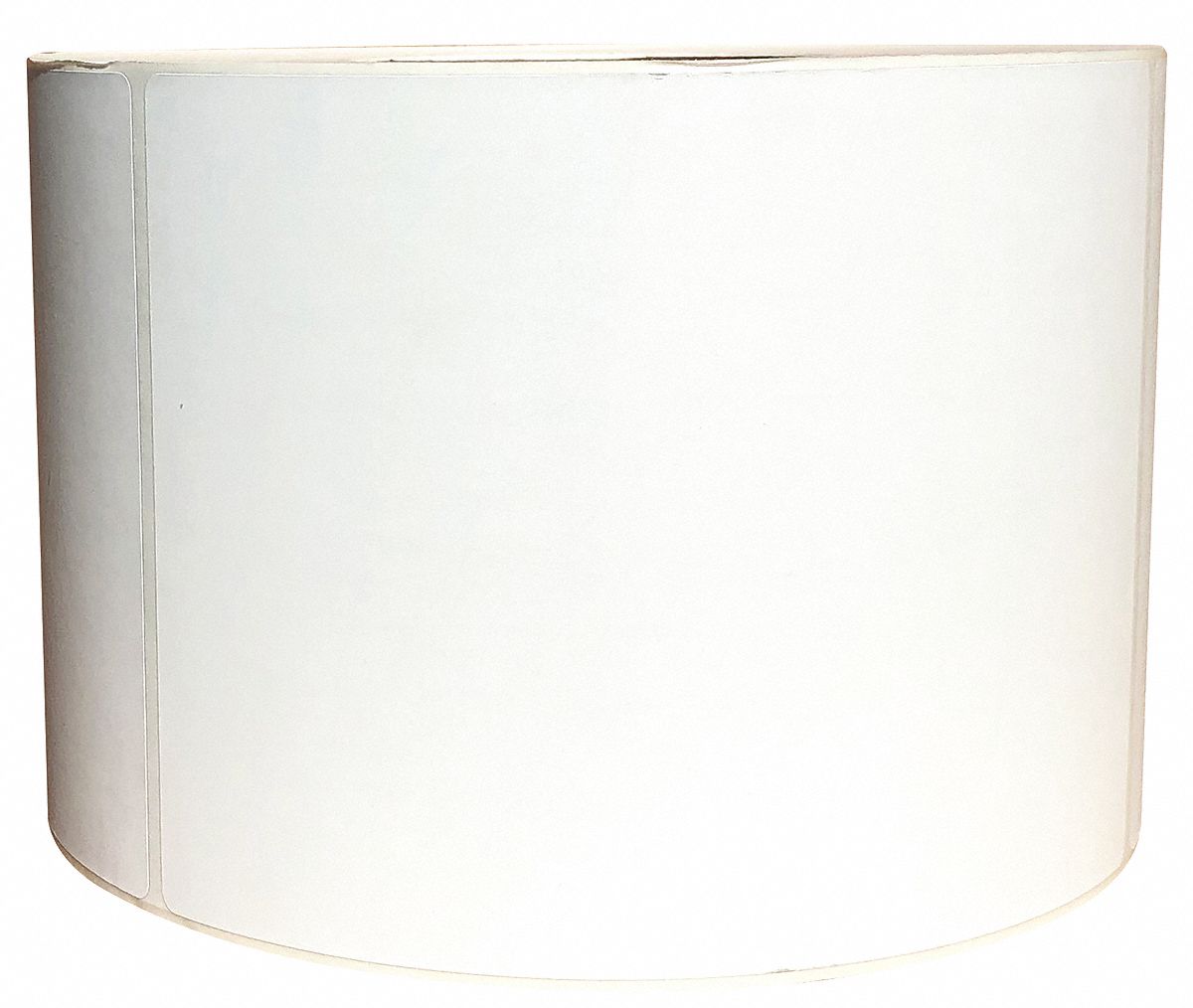 Barcode Printer Label: 5 in Label Wd, 6 in Label Ht, White, 3 in Core Dia., Matte