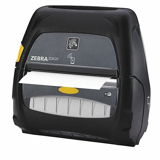 ZEBRA, 4.09 in Max. Print Wd, 203 dpi, Printer - 60EA59|ZQ52-AUN0110-00 - Grainger
