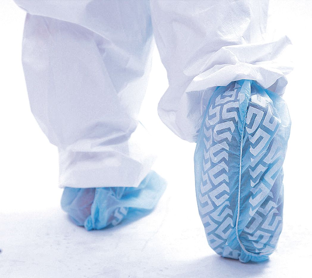GRAINGER APPROVED Shoe Covers, Slip Resistant, PK300 60EE9860EE98