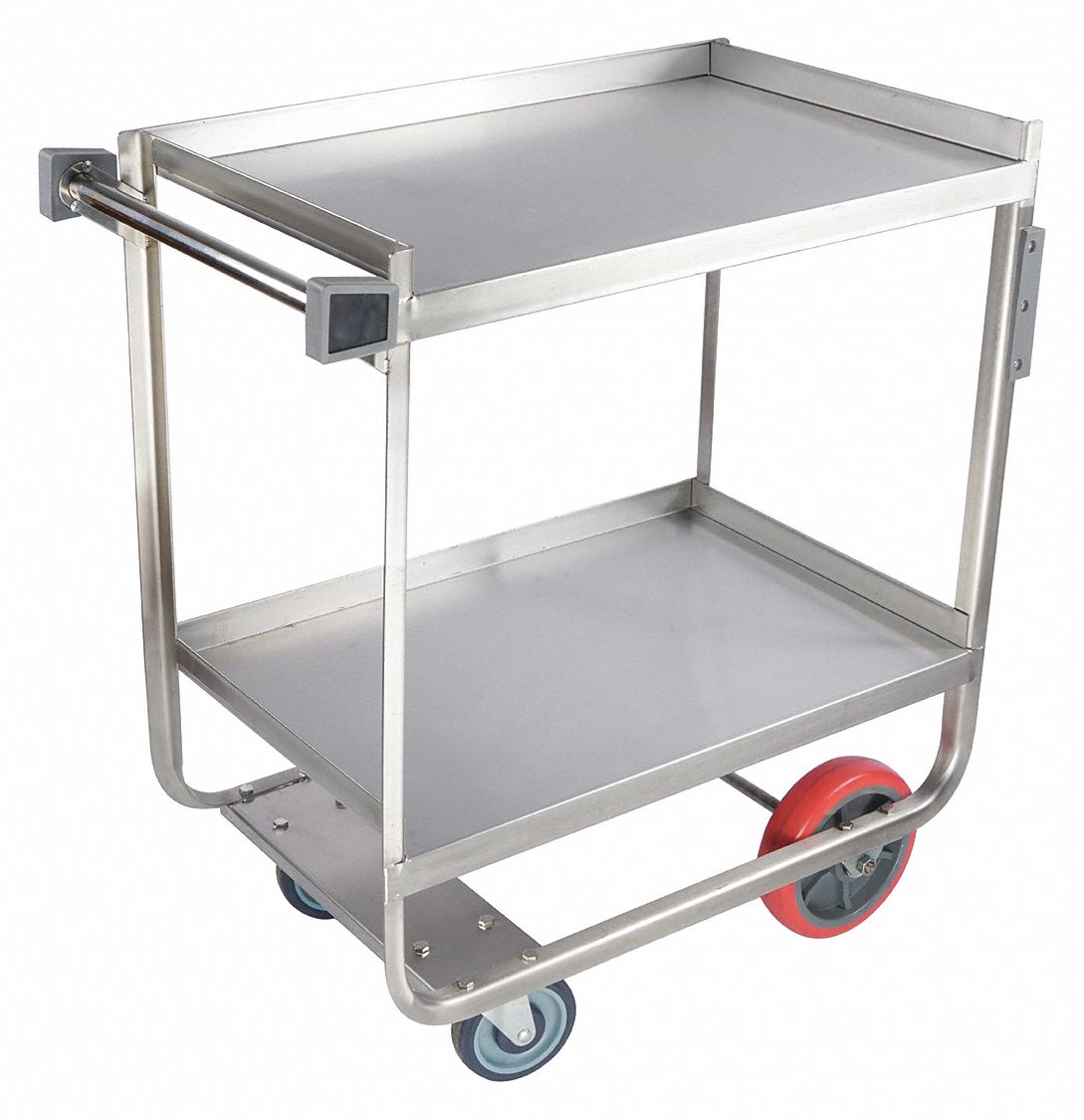 Utility Cart: 700 lb Load Capacity, 24 in x 15 1/2 in, 29 1/4 in x 17 in x 34 1/2 in