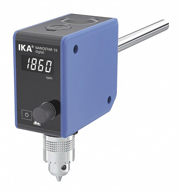 IKA, 2,000 RPM Max Speed, 7.5 N-cm, Overhead Mixer - 60EG26|0025004356 ...