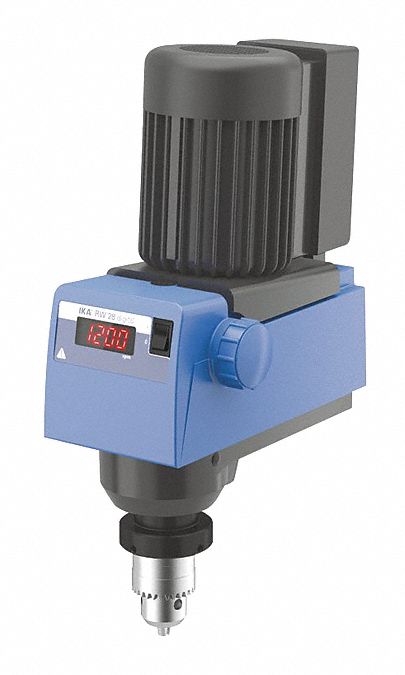 Overhead Mixer: 1, 400 RPM Max Speed, 900 N-cm, 50, 000 cps Max Viscosity, 80 L Volume, 16.5 lb Wt