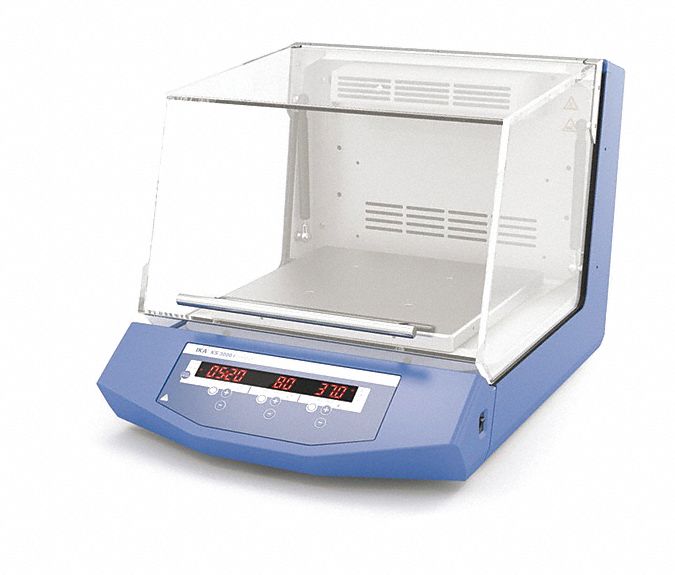 Incubator Shaker: IKA, 10 RPM to 500 RPM, 10 RPM Speed - Min, 500 RPM Speed - Max, Orbital