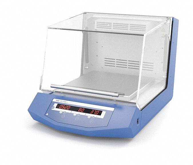 Incubator Shaker: IKA, 10 RPM to 500 RPM, 10 RPM Speed - Min, 500 RPM Speed - Max, Orbital
