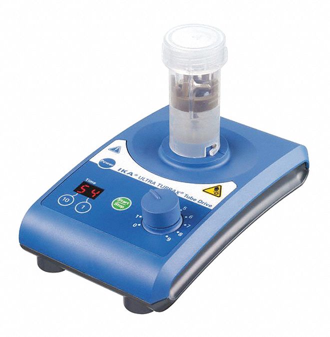 Tube Drive: Benchtop, 300 RPM to 6, 000 RPM, 50 mL Working Volume - Max, Removal Hook