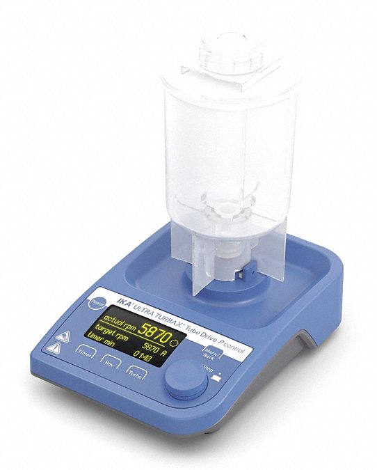 Tube Drive P Control: Benchtop, 400 RPM to 8, 000 RPM, Plastic Hose/Removal Hook/USB A-B Cable