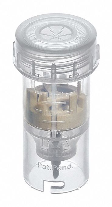 Dispersing Tube Polypropylene (Tube), PSU (Rotor Stator System), PEEK (Stirring Unit)